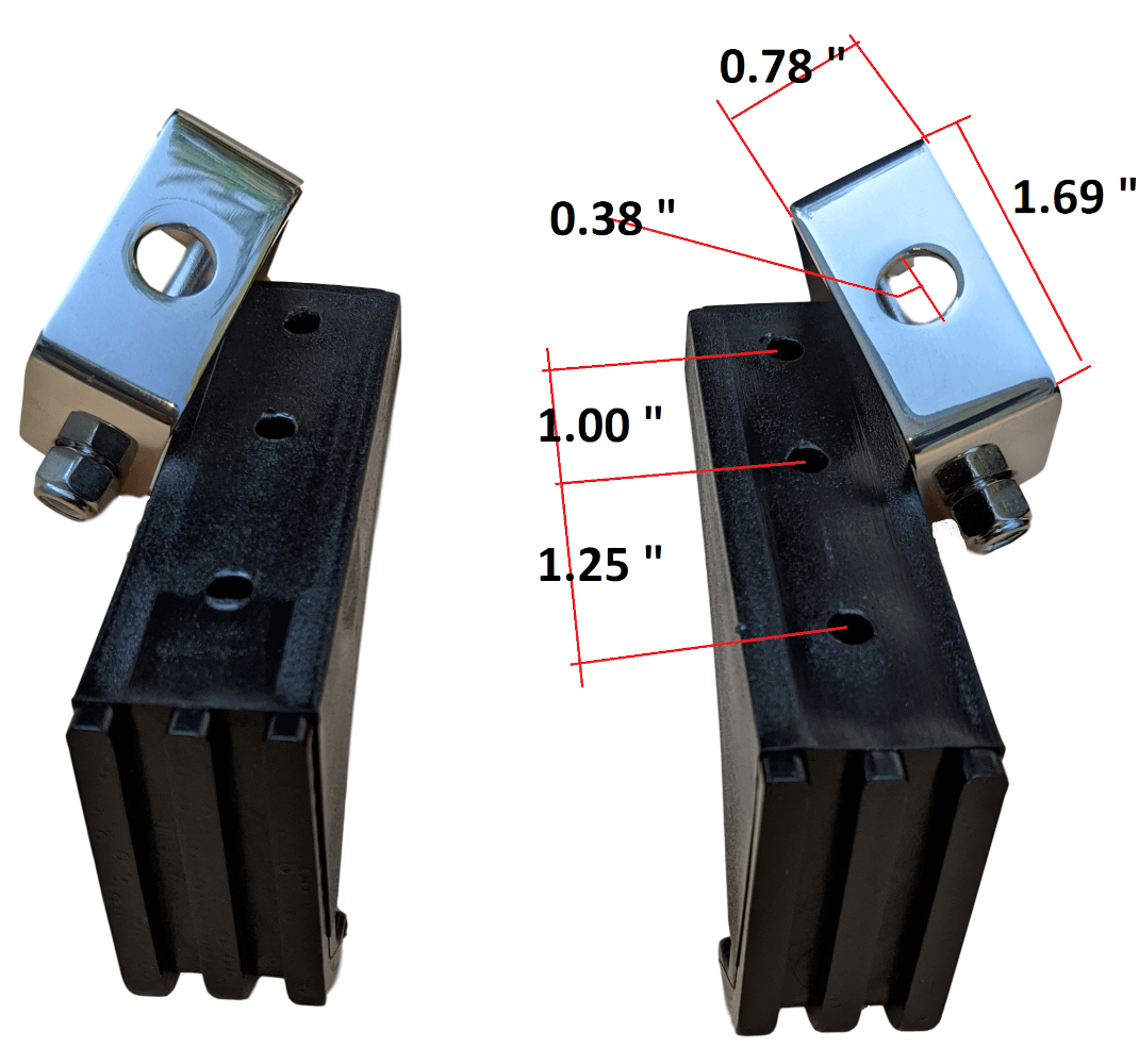 Kenworth Peterbilt Hood Latch Bracket and Catcher Kit